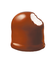 Bulgarino - immagine del dolcetto fatto di biscotto, meringa e cioccolato