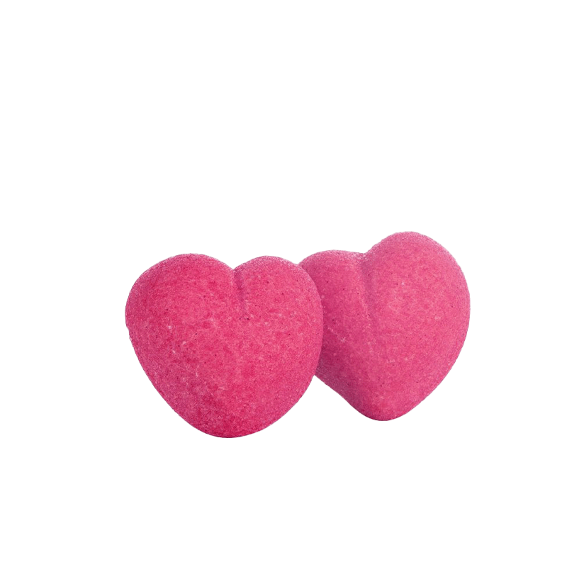 Marshmallow Bulgari Agostino - cuori 3D rosa