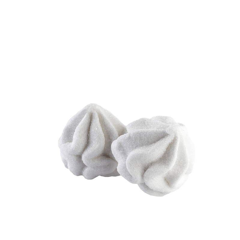 Marshmallow Bulgari Agostino - fiamme 3D bianco