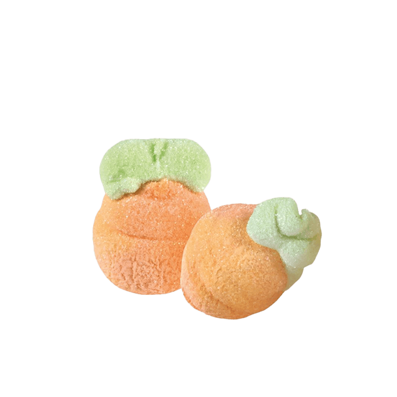 Marshmallow Bulgari Agostino - pesche 3D ripiene di jelly