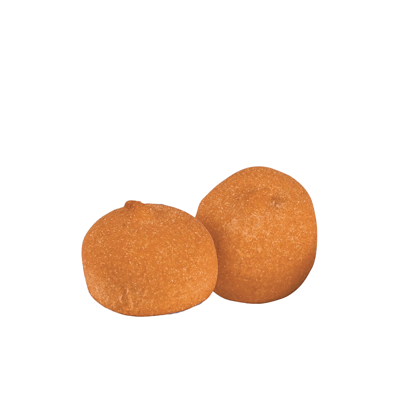 Marshmallow Bulgari Agostino - mezze palle 3D arancione