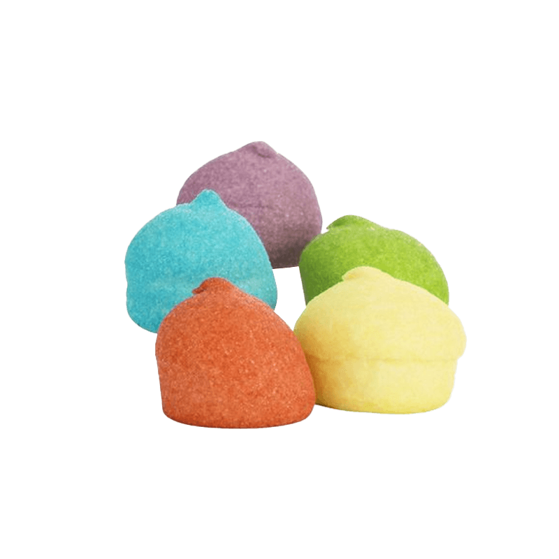 Marshmallow Bulgari Agostino - mezze palle 3D mix di colori
