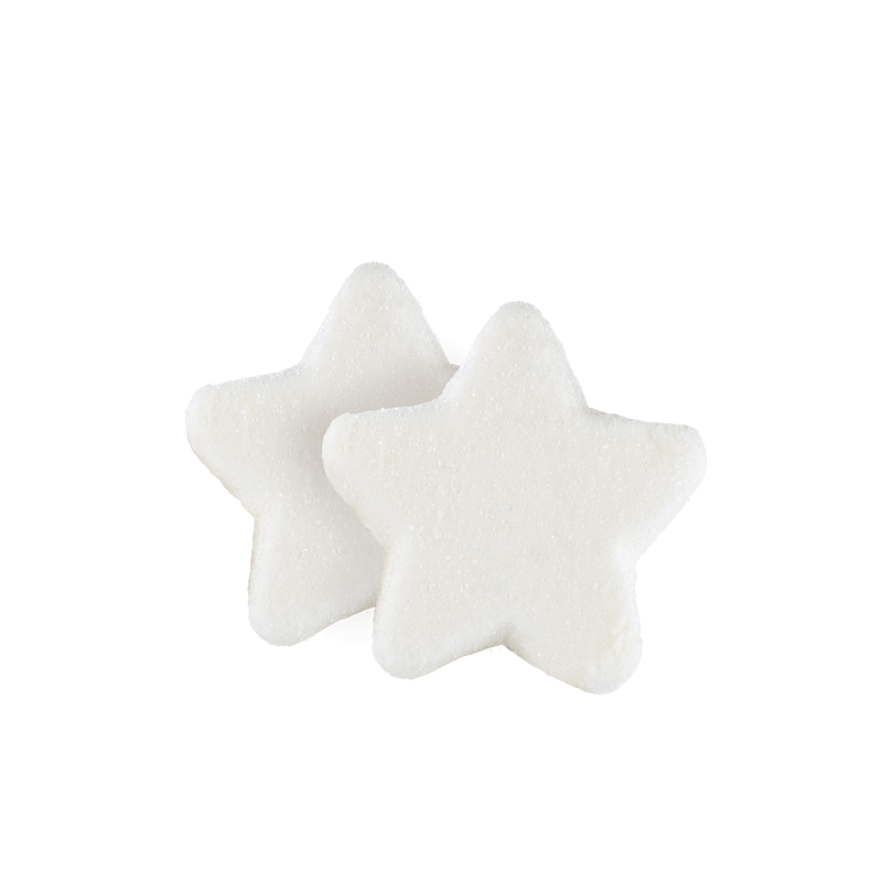 Marshmallow Bulgari Agostino - stelle 3D bianche