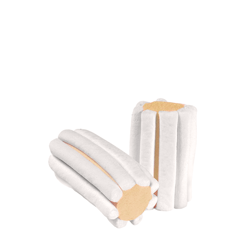 Marshmallow Bulgari Agostino - estruso striato 3D succo di frutta