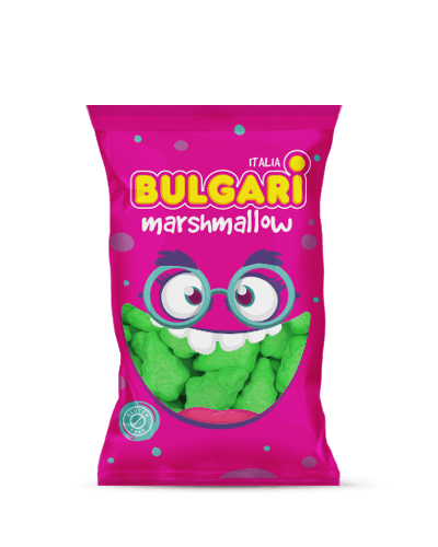Marshmallow Bulgari Agostino - busta maxi con alberelli verde 3d