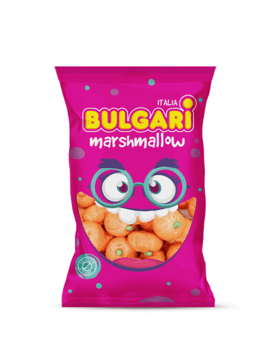 Marshmallow Bulgari Agostino - busta maxi con zucche arancione 3d