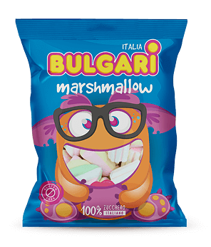 Marshmallow Bulgari Agostino - busta medium con mix estruso