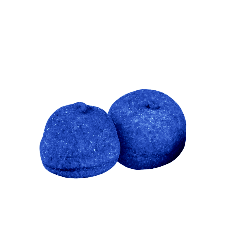 Marshmallow Bulgari Agostino - mezza palla blu