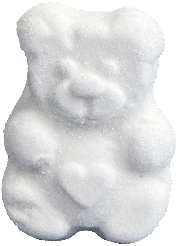 Orsetto bianco di marshmallow Bulgari