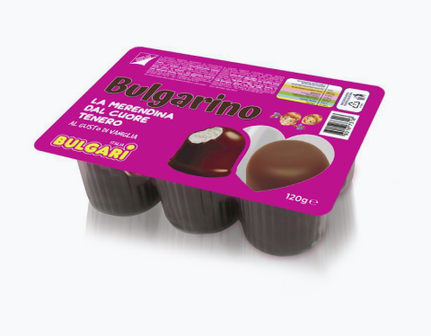 Bulgarino - immagine della confezione da 6 pz alla vaniglia