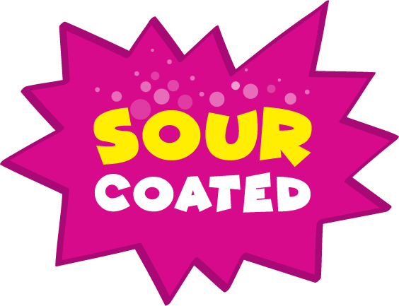 comics con la scritta: marshmallow sour coated