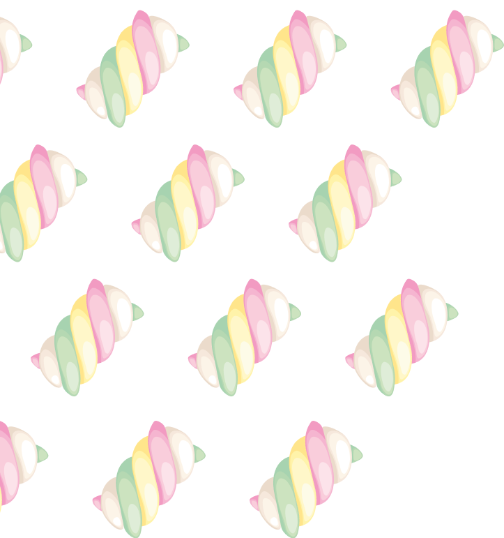 Marshmallow Bulgari Agostino - pattern con treccia di marshmallow