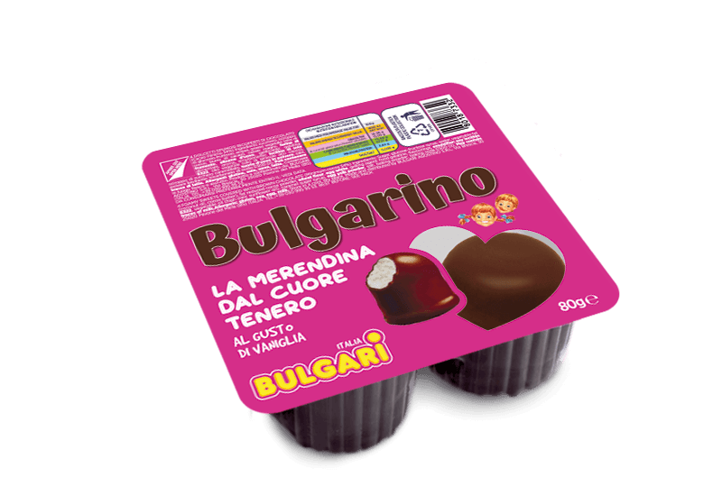 Confezione Bulgarino gusto vaniglia da 4 pz. - Bulgari Agostino